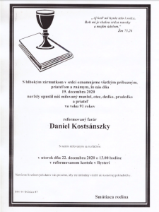 Parte Daniel Kostszánsky